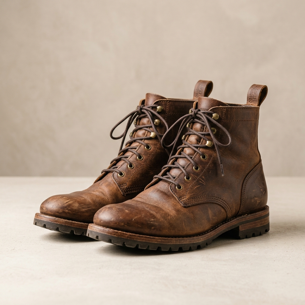Vintage Leather Boots