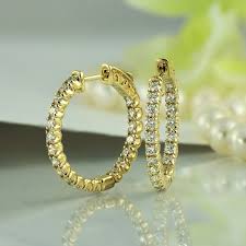 Gold Finished Ear Rings